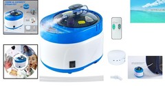 4L Portable Sauna Steamer & Steam Generator in Blue – Remote Control Spa Machine