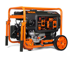 6250/5000-Watt 120-Volt/240-Volt Dual Fuel Electric Start Portable Generator