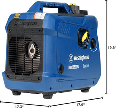 2550W Super Quiet Portable Inverter Generator, RV Ready, Dual Fuel