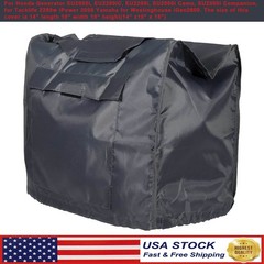 Waterproof Generator Cover w/ Storage Pocket for Honda Eu2000i Eu2200i Generator