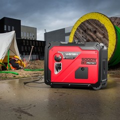Amerisun 5000W Inverter Gas Generator, 223cc 4-Cycle, 3.43-Gal, EPA Certified