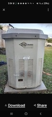 Brigs and Stratton standby home generator as is