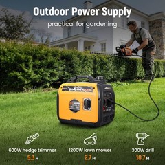 3800W Dual Fuel Inverter Generator Parallel Ready for Weddings and Camping