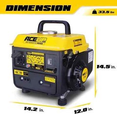 Planta Generador De Luz Electrica De 1000W Gas-Powered Generator NUEVO