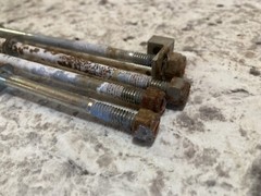 Coleman Powermate 4000 Generator EndBell Bolts 1/4 20 x 5.00 0034561