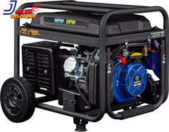4,650-W Portable RV Ready Dual Fuel Gas Generator with Remote Electric Start