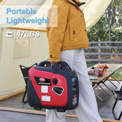 All-Power 3300W Peak Power Quiet Inverter Generator, 19.5Kg Portable, 67.6Db Low