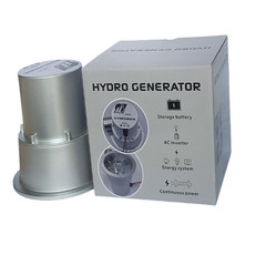3-High Efficiency 50W Water Turbine Generator For Backyard Garden Pond