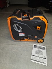 WEN 56380i Super Quiet 3800W RV-Ready Portable Inverter Generator with Fuel…