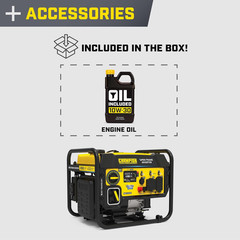 Champion Power Equipment 5500-Watt RV Ready Portable Generator | Open Frame Inve