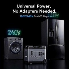 OUKITEL BP5000MAX Power Station 5120Wh 5000W Expand up to 19456Wh Huge Capacity