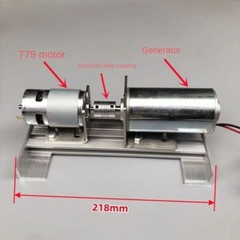 220V DC Motor Double Bearing Silent Inner Rotor Voltage High Motor 775 Motor