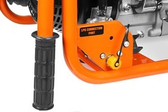 WEN 6,250-W Portable Dual Fuel Gas Powered Generator, Electric Start, CO Sensor
