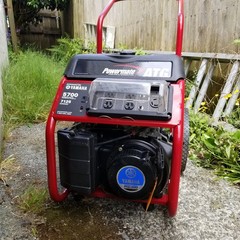 Powermate Yamaha Gas Power Electricity Generator 5700W/7125W Portable Emergency