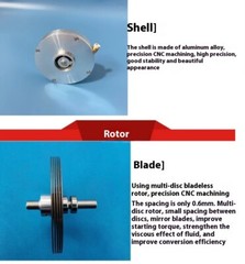 Tesla Turbine, Gas Engine, Steam Engine, High Efficiency and High Speed