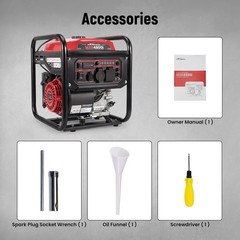 Gas Generator 4800W Peak Power Inverter Digital Display Pure Sine Wave 120V EPA