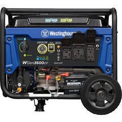 Westinghouse 4,650-W Portable RV Ready Dual Fuel Gas Generator with Remote Start