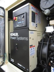20 KW DIESEL GENERATOR KOHLER 120/240V 20REOZK ENCLOSED ONLY 102 HRS
