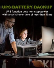 ALLPOWERS R600 Portable Power Station 299Wh LiFePO4 UPS Solar Generator