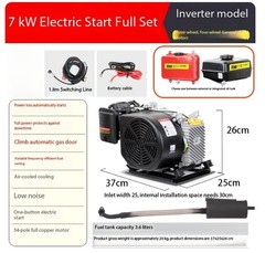 Electric Vehicle Range Extender, Generator, Variable Frequency Range Extender
