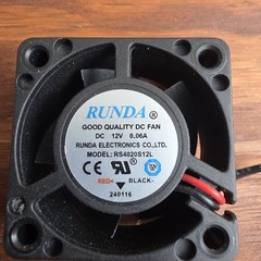 Genuine OEM Part Fan Assembly For Ryobi RYi300BG 40V 300W Powered Inverter