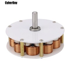 100-650RPM 50-60W 3-Phase AC Generator Micro Disc Generator with Magnets