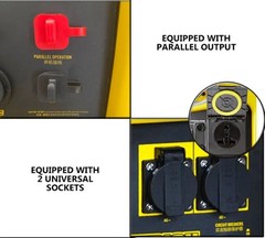 Generator LPG Gasoline 2KW 3KW 220V Inverter Home Use Low Noise RV Outdoor
