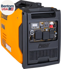 6000 Watt Portable Inverter Generator, Dual Fuel Gasoline & Propane, Remote Elec
