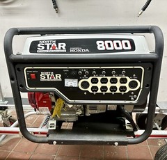 NorthStar Portable Generator with Honda GX390 Engine, 8000 Surge Watts, 6600