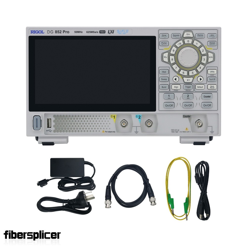DG852 Pro 50MHz Dual Channel Arbitrary Waveform Generator with 7” Touch Screen