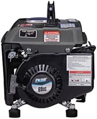 G1200SG 1200W Portable Gas Generator with Handle – Black/Gray