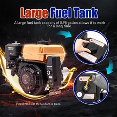 168F170F Gasoline Engine Sprayer Micro Engine Four-stroke SmallPower Accessories