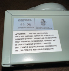 Everdevelop Electric RM50PB 50 Amp Generator Power Inlet Box