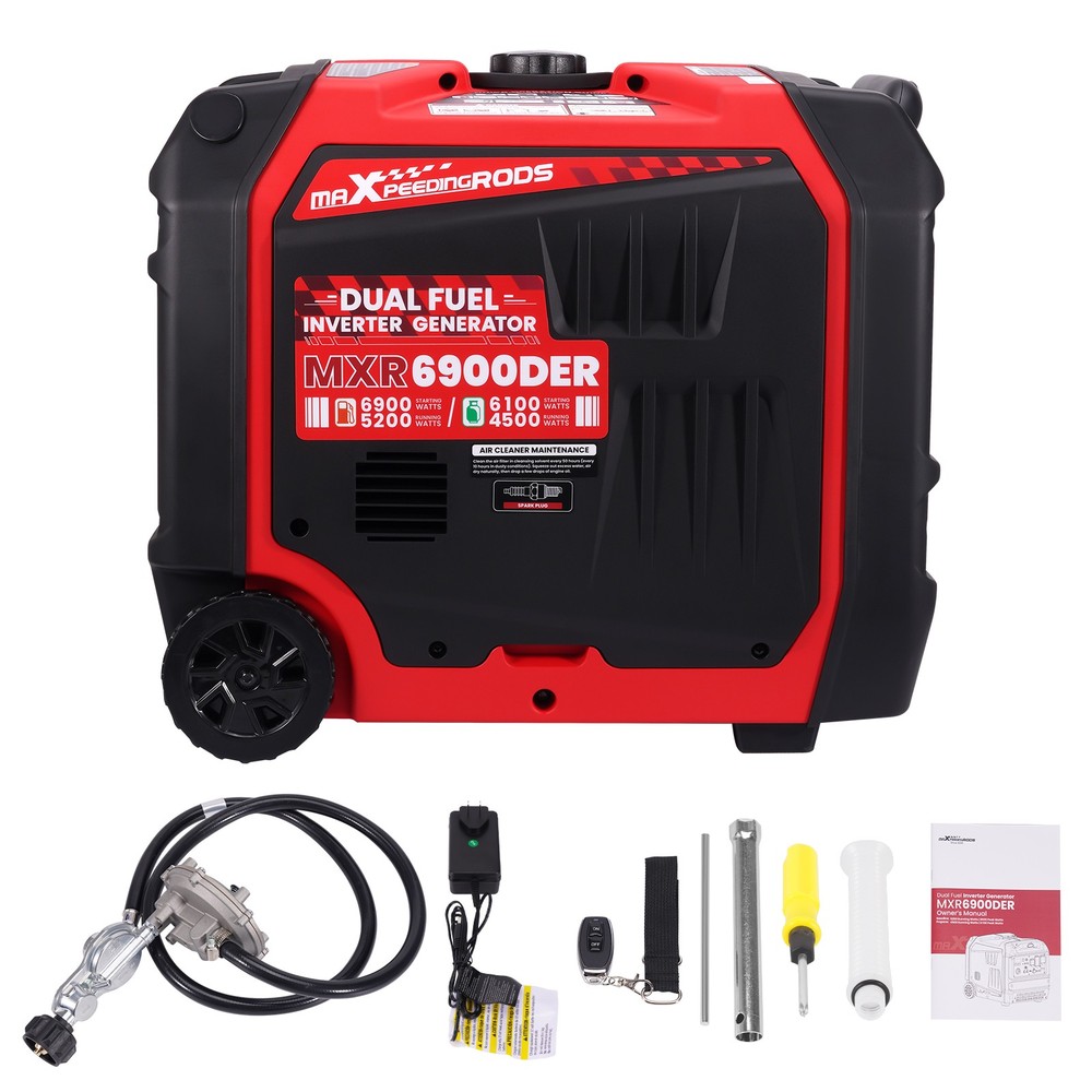 Dual Fuel Dual Voltage 5200W Generator – CO Auto Shutdown & EPA Certified Safety