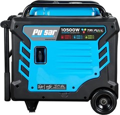 Pulsar 10,500-W Super Quiet Portable Tri Fuel Inverter Generator w/ Remote Start