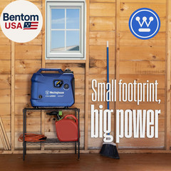 2550 Peak Watt Super Quiet & Lightweight Portable Inverter Generator, RV Ready 3