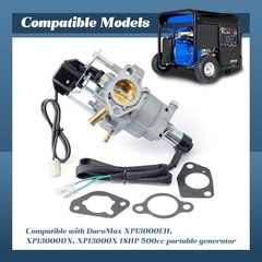 XP13000EH Dual Fuel Generator Carburetor Kit with 3Pcs Gaskets Compatible with