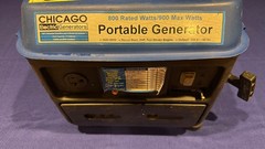 Chicago Electric 800W Portable Generator 900W Max – Used Item 66619