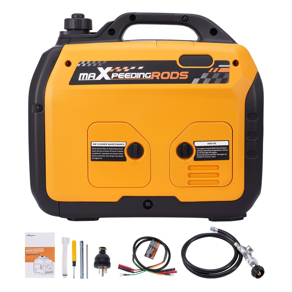 2500W Dual Fuel Inverter Generator Pure Sine Wave for Home Backup and Parties