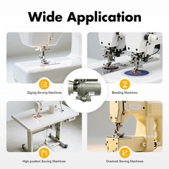 Single-Phase Clutch Motor 2.4A DOL12H 2850 RPM Sewing Machine Motor 220/380V