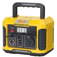 BALDR 330W Portable Power Station,346Wh Solar Generator Backup Battery
