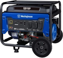 Westinghouse 6,600-W Portable RV Ready Gas Generator w/ Electic Start, CO Sensor