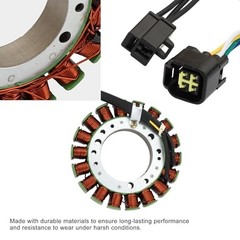 Magneto Stator Coil Generator Ignition Coil Replacement for LT-F500F 500 4WD