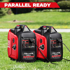 Super Quiet 2550W Portable Inverter Generator – 10 Hours Run Time, EPA Compliant