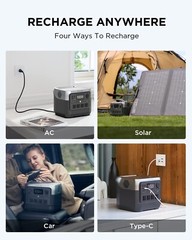 EcoFlow RIVER 2 Pro 768Wh Portable Power Station LFP Certified Refurbished