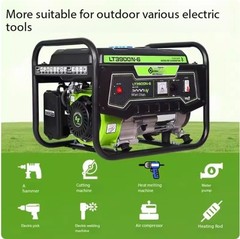 3/5/7/8/10 kW Small Outdoor Home & Construction Site Gasoline Generator 230v