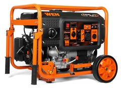 WEN DF623X 6250W 120/240V Dual Fuel Electric Start Portable Generator/CO Sensor
