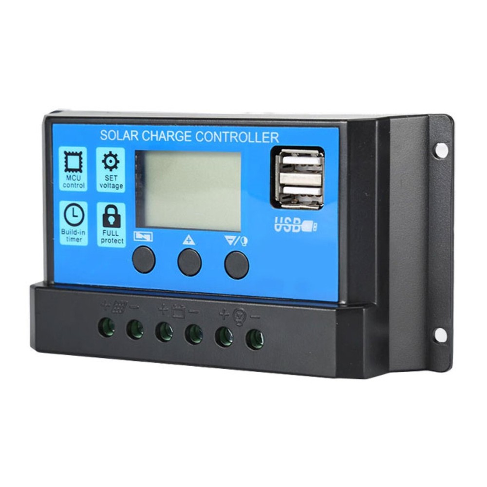 Regolatore di carica per Pannelli Solari 20 A e uscite USB