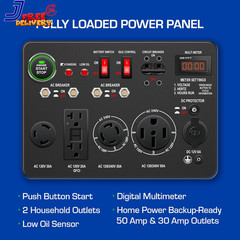 XP13000EH 13,000NWatt Dual Fuel Portable Generator Gas & Propane Electric Start