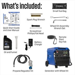 Westinghouse 12,000W Portable Tri-Fuel Inverter Generator Remote Start CO Sensor